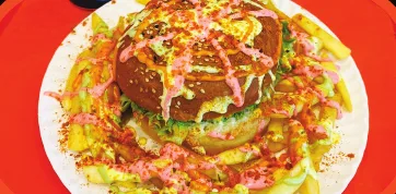 Saucy Shower Burger
